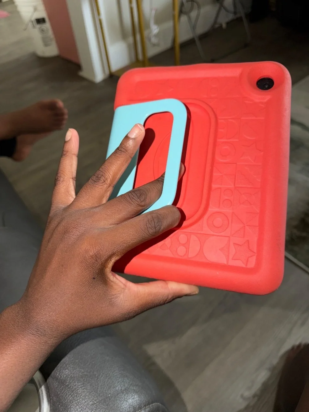red amazon fire 7 kids edition tablet